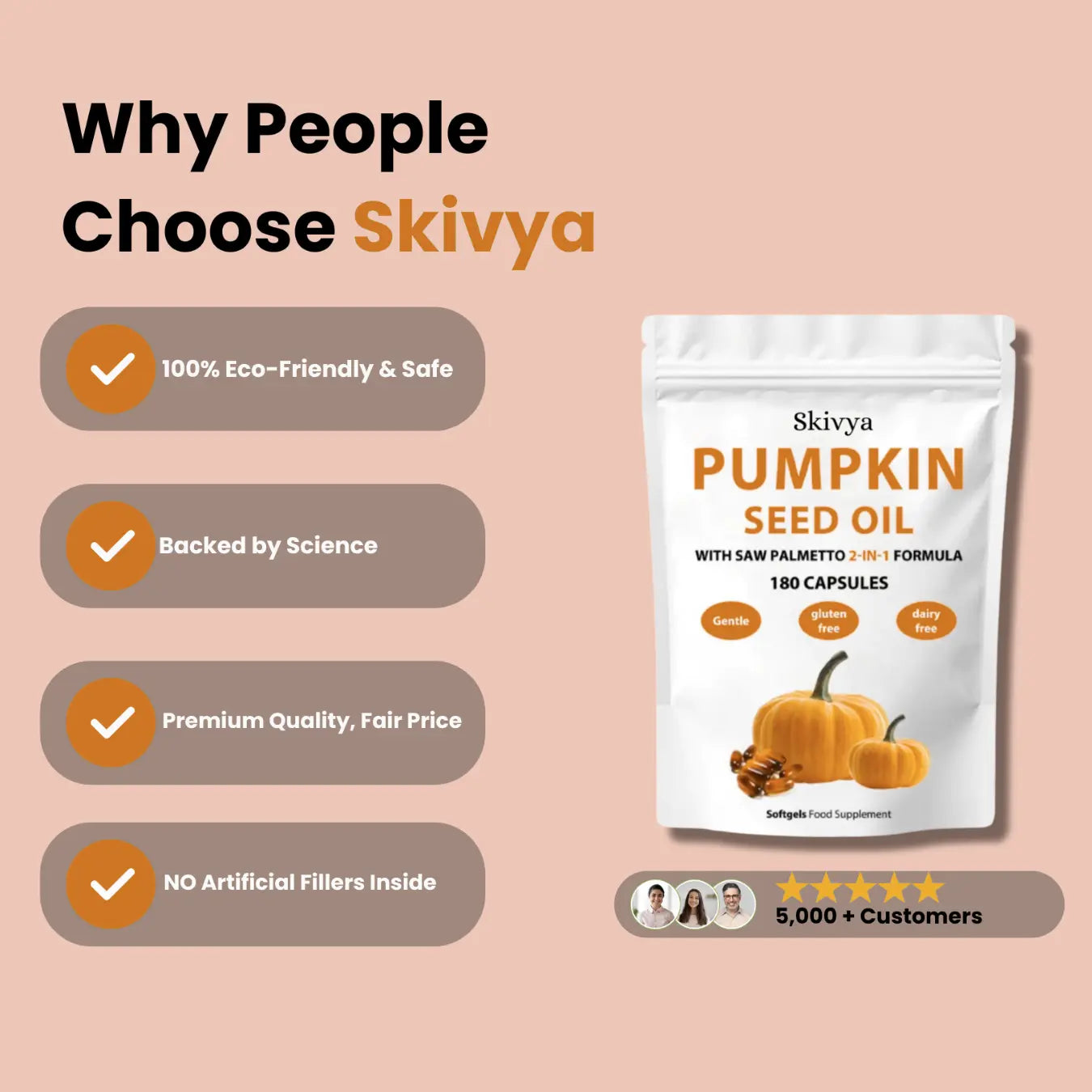 Pumpkin Seed Oil Softgels