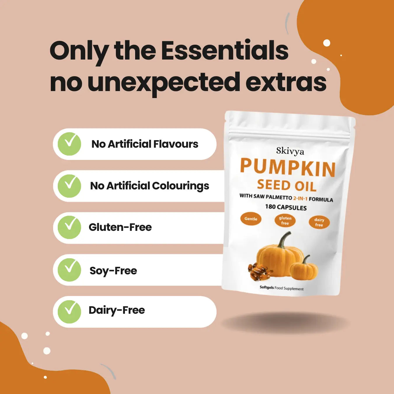 Pumpkin Seed Oil Softgels